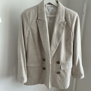 TopShop cream blazer